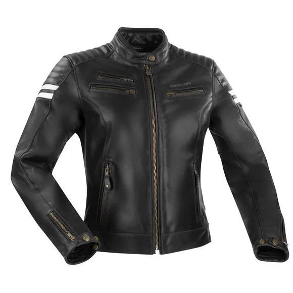 Blouson Segura LADY FUNKY – Noir / Blanc Ref : SG1349