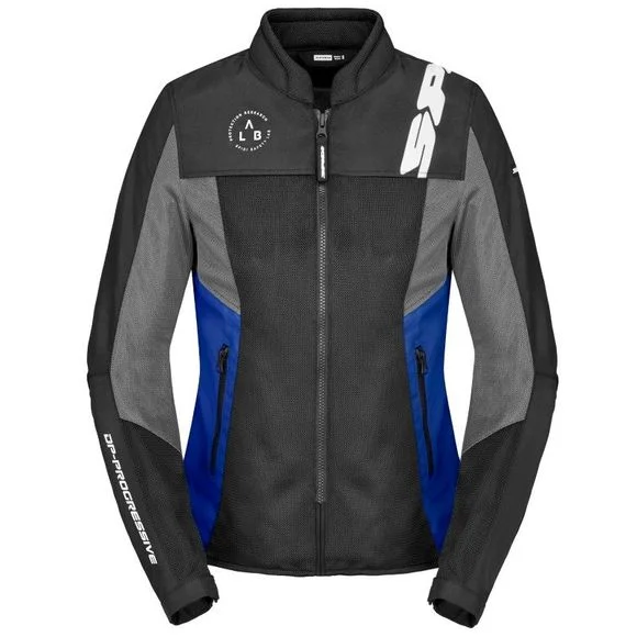 Blouson Spidi CORSA NET LADY – Noir / Bleu Ref : SPI0692