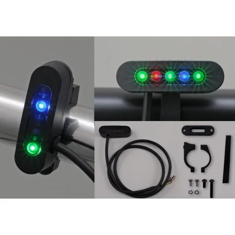 Boitier tableau de bord 5 diodes Alpha