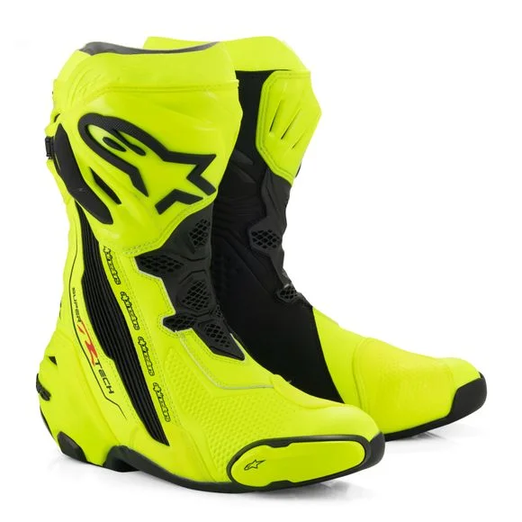 Bottes Alpinestars SUPERTECH R – Jaune / Noir Ref : AP12256