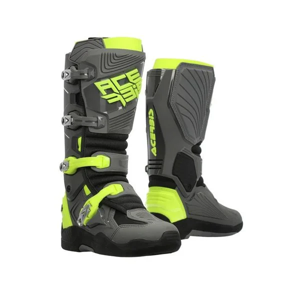 Bottes cross Acerbis WHOOPS 2024 – Gris / Jaune Ref : AE5370