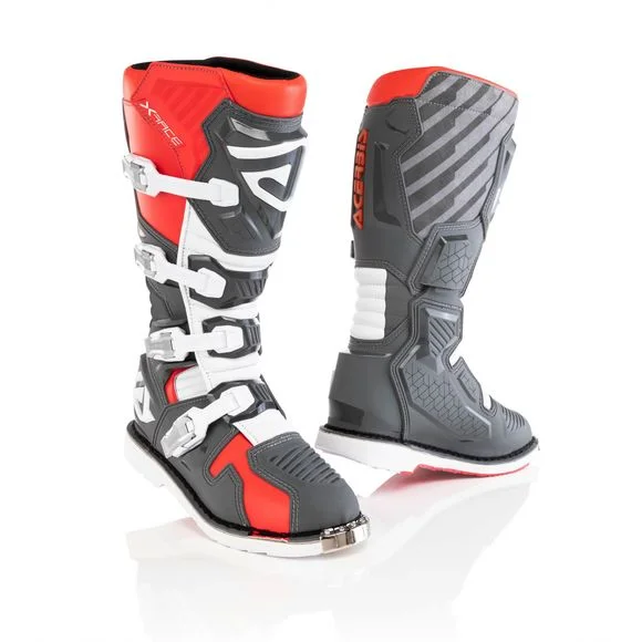 Bottes cross Acerbis X-RACE RED/GREY 2023 – Rouge / Gris Ref : AE3142