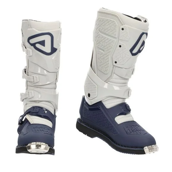 Bottes cross Acerbis X-ROCK MM2 2024 – Beige / Bleu Ref : AE5366