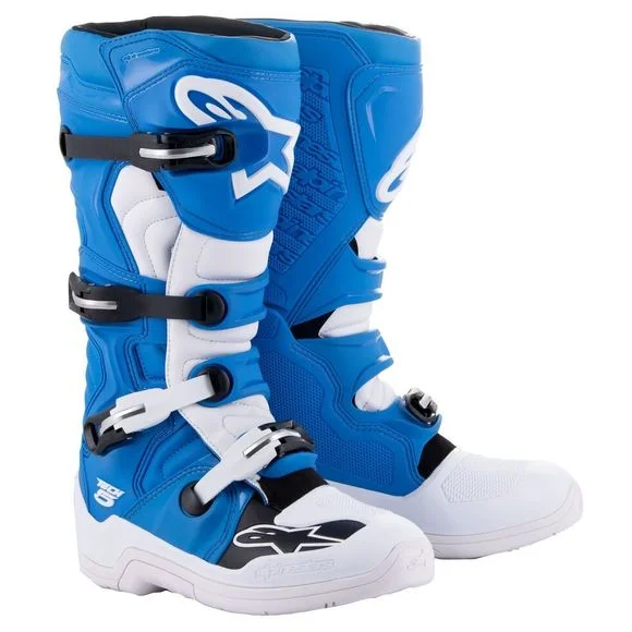 Bottes cross Alpinestars TECH 5 – BLUE / WHITE 2025 – Bleu / Blanc Ref : AP12718