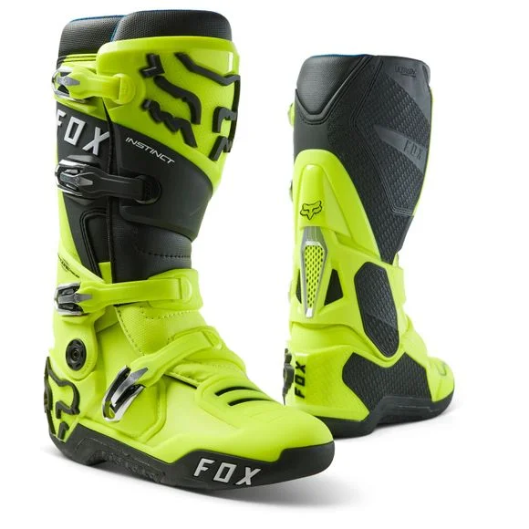 Bottes cross Fox INSTINCT 2.0 2024 – Jaune / Noir Ref : FX3726-C51274
