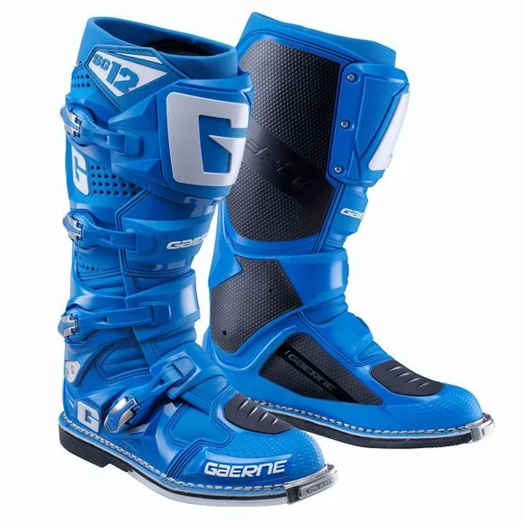 Bottes cross Gaerne SG12 SOLID BLUE 2023 – Bleu Ref : GA0187