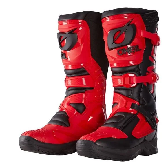 Bottes cross O’Neal RSX 2025 – Noir / Rouge Ref : OL2001