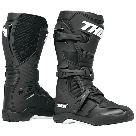 Bottes cross Thor BLITZ XR 2025 – Noir / Blanc Ref : TO3096