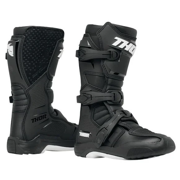 Bottes cross Thor BLITZ XR – ENFANT – Noir / Blanc Ref : TO3106