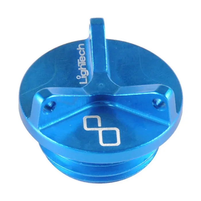Bouchon de carter d’huile LIGHTECH M20x2,5 3 pans alu cobalt