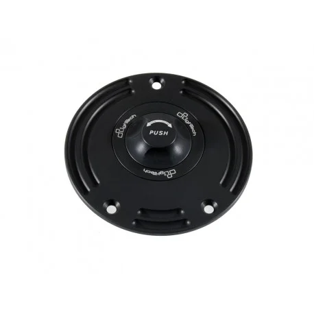 Bouchon de reservoir LIGHTECH noir/noir 1/4 tour Kawasaki Z900