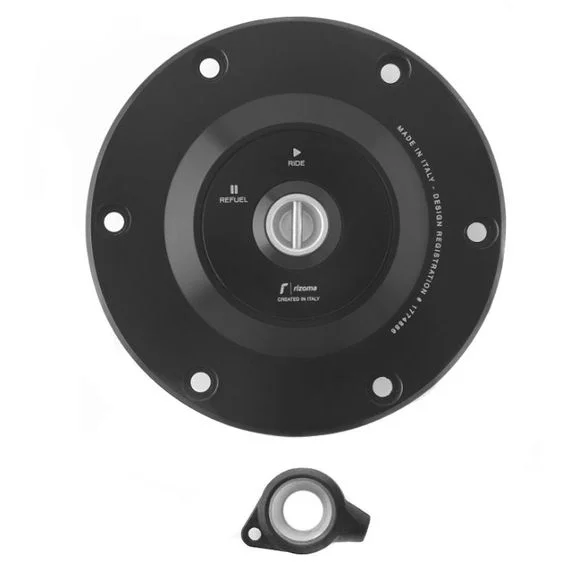 Bouchon de réservoir Rizoma d&rsquo;essence – Noir Ref : RZ0925 / TF095B