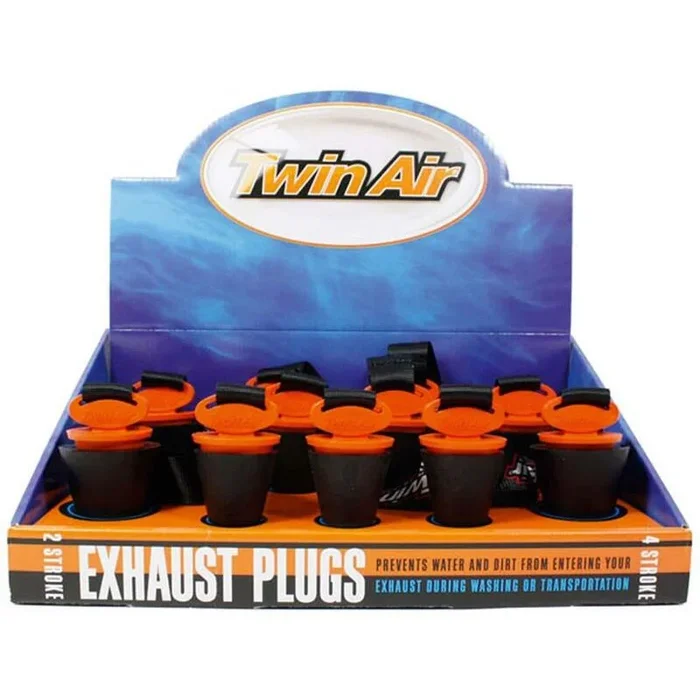 Bouchons de pot d’échappement TWIN AIR Fast Fit – pack 2 & 4 temps