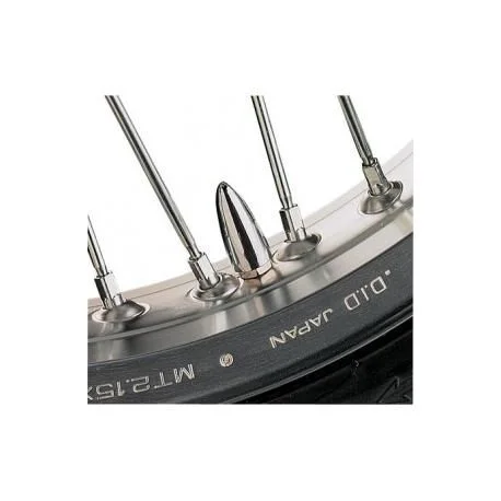 Bouchons valves chromes
