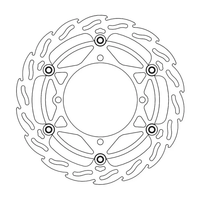 BRAKE DISC FLAME FLOAT FRONT