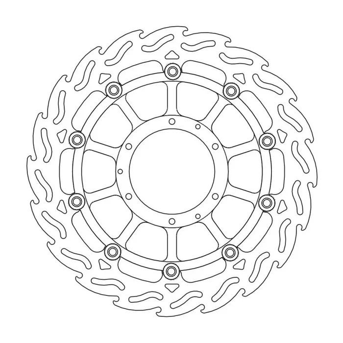BRAKE DISC FLAME FLOAT FT L