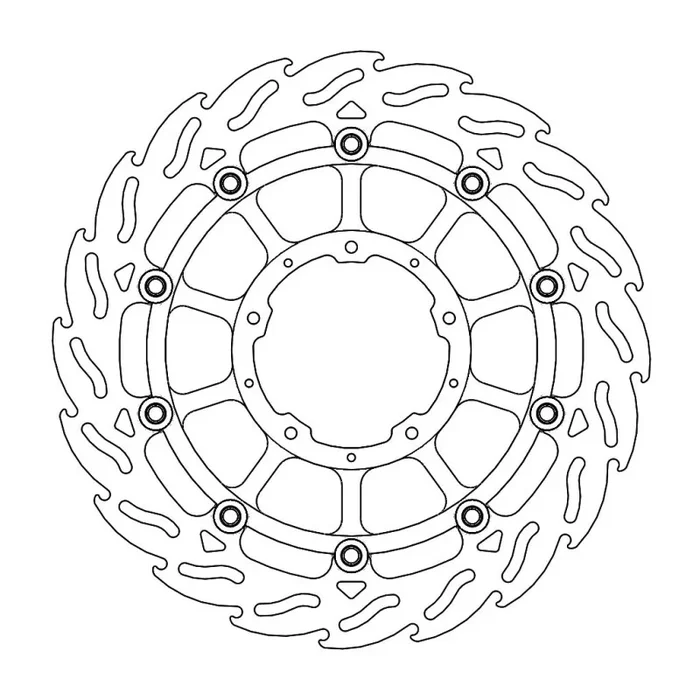 BRAKE DISC FLAME FLOAT FT L