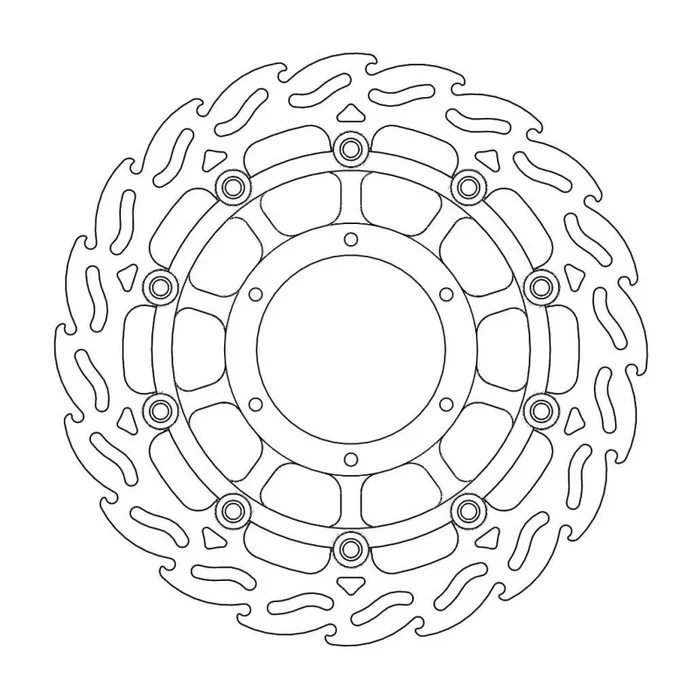 BRAKE DISC FLAME FLOAT FT L