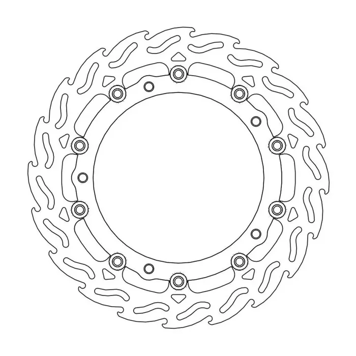 BRAKE DISC FLAME FLOAT FT L