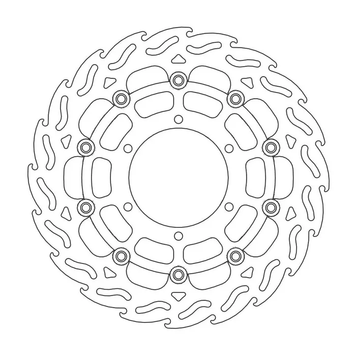 BRAKE DISC FLAME FLOAT FT L