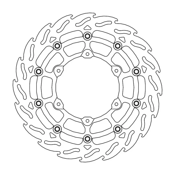 BRAKE DISC FLAME FLOAT FT L