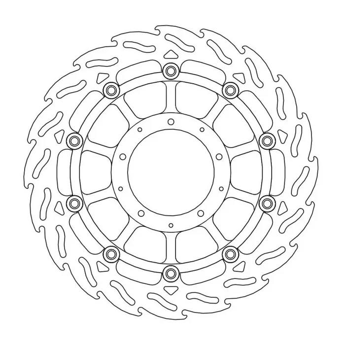 BRAKE DISC FLAME FLOAT FT R