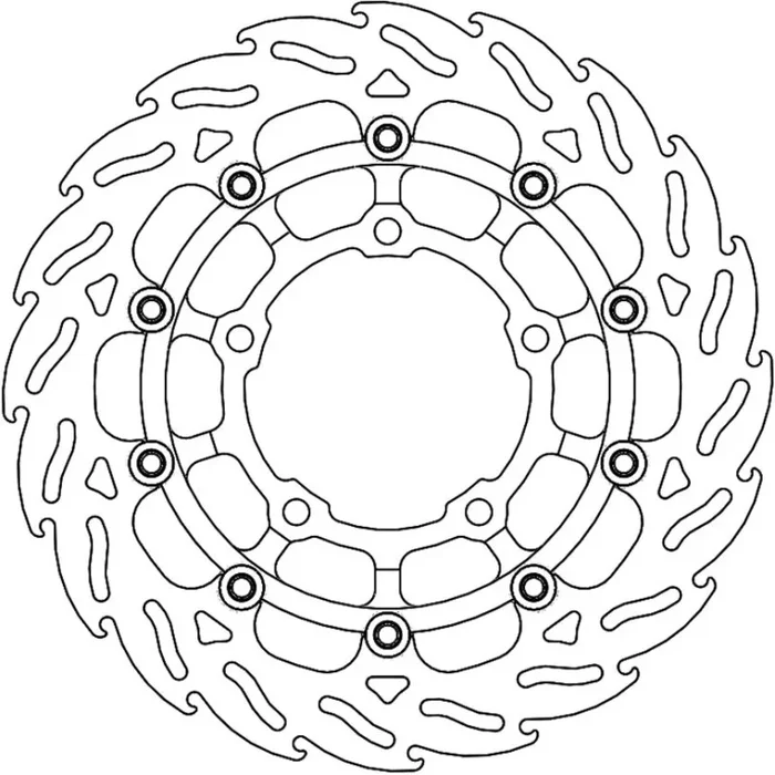 BRAKE DISC FLAME FLOAT FT R