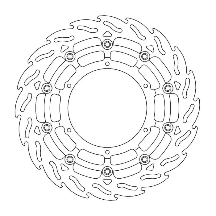 BRAKE DISC FLAME FLOAT FT R