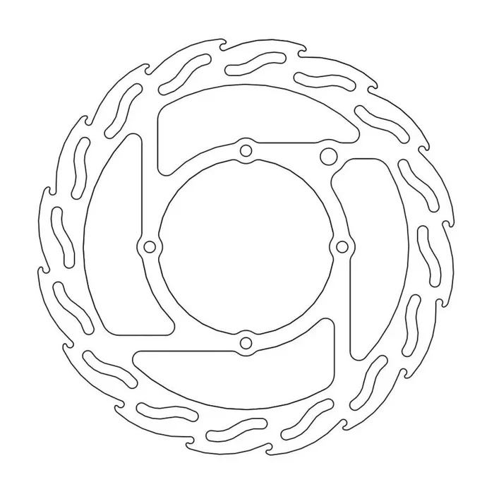 BRAKE DISC FLAME FRONT