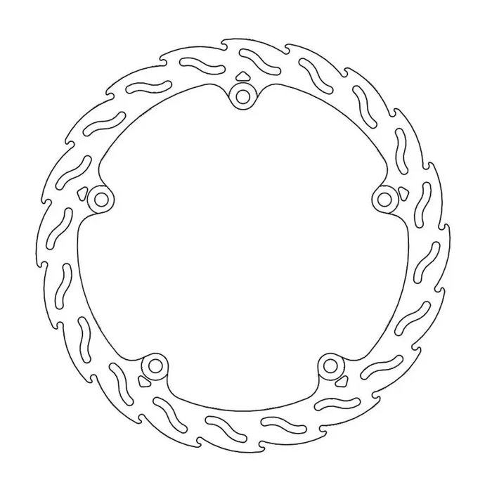 BRAKE DISC FLAME FRONT RIGHT