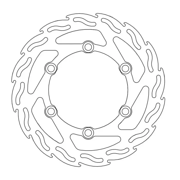 BRAKE DISC FLAME FRONT