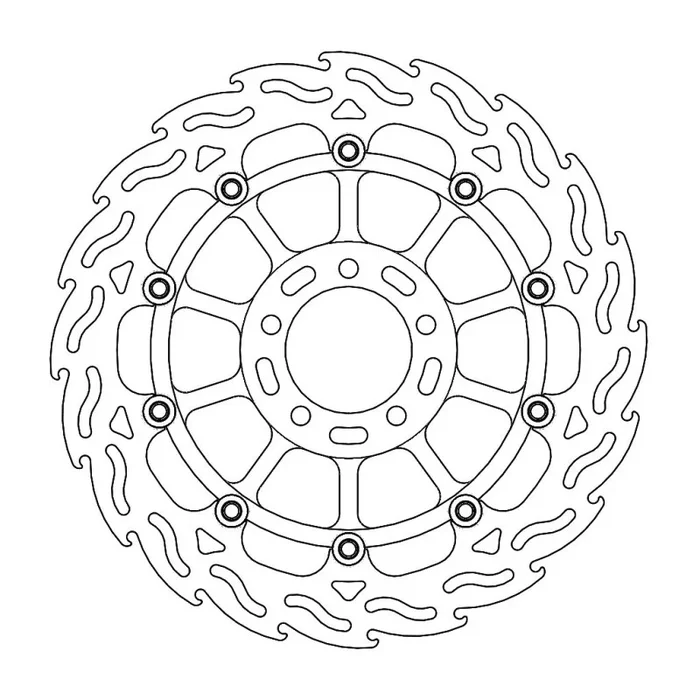 BRAKE DISC FLAME RACING FT R