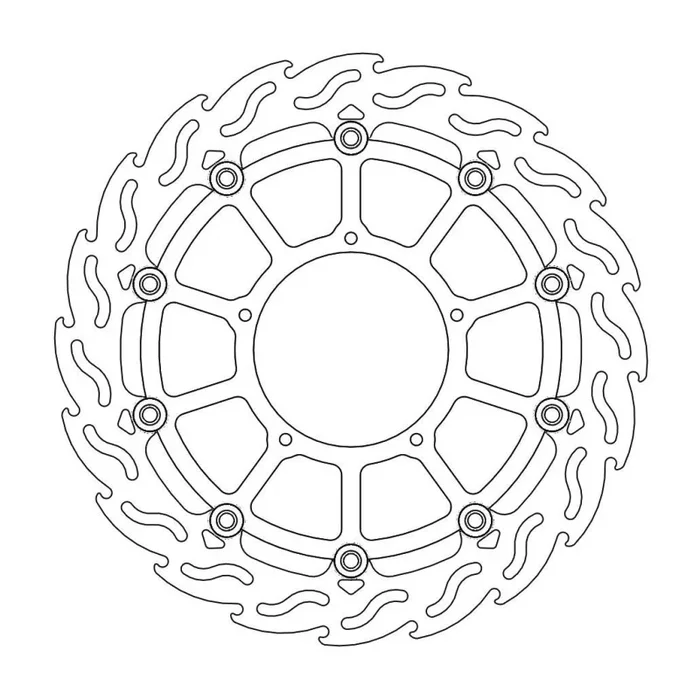 BRAKE DISC FLAME RACING SM FR