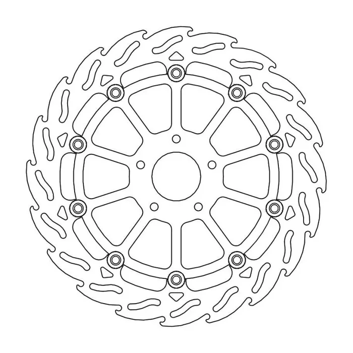 BRAKE DISC FLAME RACING SM FR