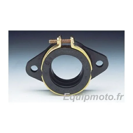 Brides d’admission moto MIKUNI HS40 entraxes 70/75mm emmanchements 43mm