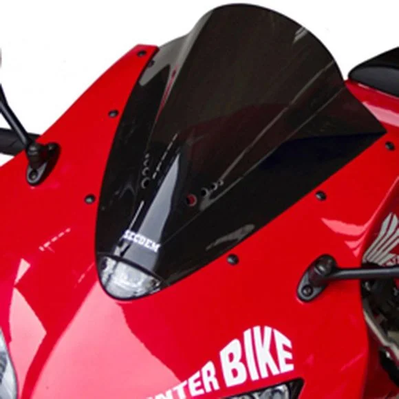 Bulle Bullster Double courbure Bleu fluoHONDA 600 CBR 600 RR (PC37) – 2003 – 2004Ref : BH112DCBFL