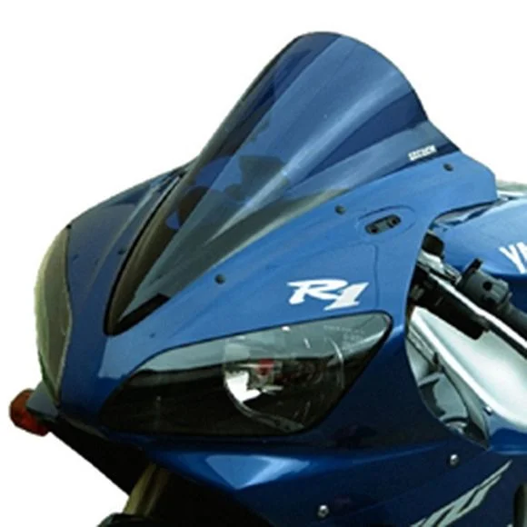 Bulle Bullster Double courbure Bleu foncéYAMAHA 1000 YZF-R1 (RN04) – 2000 – 2001Ref : BY086DCBF