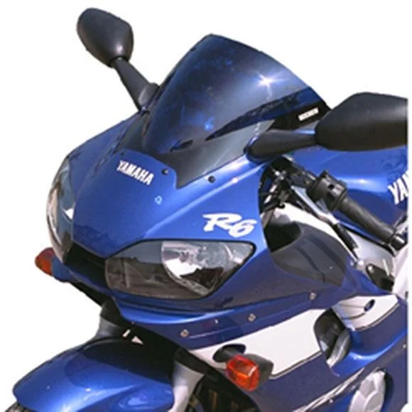 Bulle Bullster Double courbure Bleu foncéYAMAHA 600 YZF-R6 (RJ03) – 1999 – 2002Ref : BY089DCBF