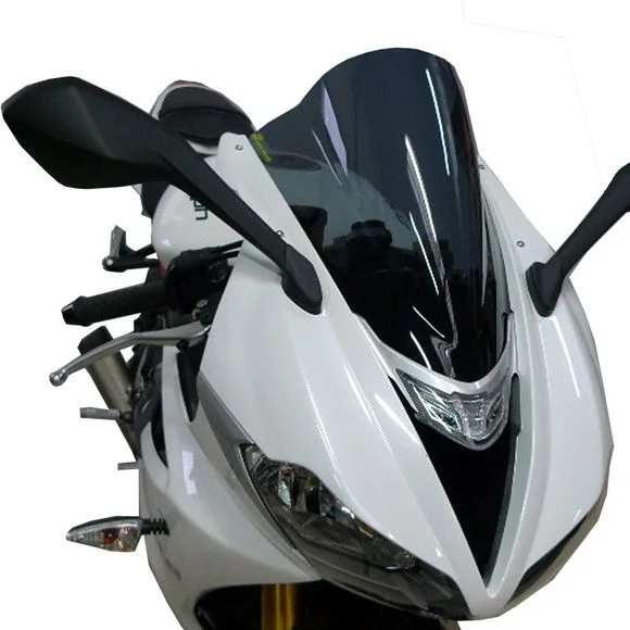Bulle Bullster Double courbure Fumé grisTRIUMPH 675 DAYTONA 675 R ABS – 2013 – 2016Ref : BT034DCFG