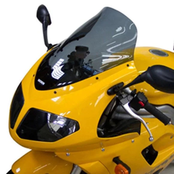 Bulle Bullster Haute protection Fumé foncéTRIUMPH 955 DAYTONA 955I – 2004 – 2006Ref : BT018HPFF