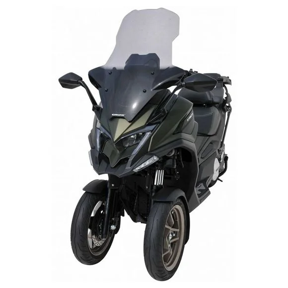 Bulle Ermax HAUTE PROTECTION (72 cm) – GrisKYMCO 550 CV3 – 2022 – 2024Ref : EM1993