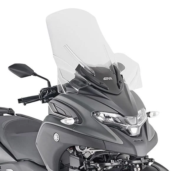 Bulle Givi Haute proctection incolore – IncoloreYAMAHA 300 TRICITY 300 – 2020 – 2024Ref : D2149ST