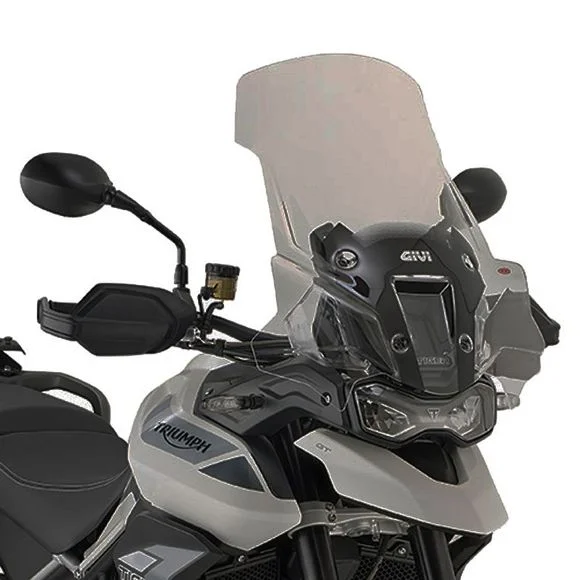 Bulle Givi Haute protection fumé – Gris Ref : D6415S
