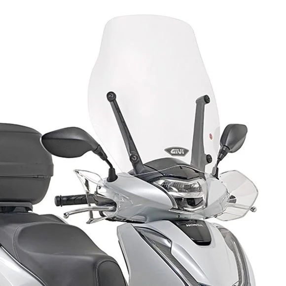 Bulle Givi haute protection incolore – Incolore Ref : D1155ST