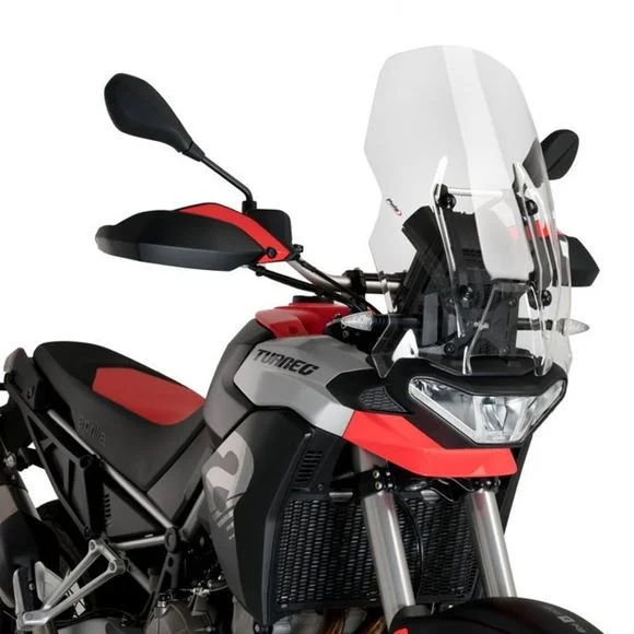 Bulle Puig Touring + 13 cm – IncoloreAPRILIA 660 TUAREG 660 – 2021 – 2025Ref : 21182