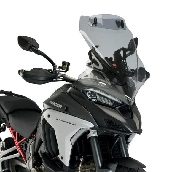 Bulle Puig Touring avec visière – Gris Ref : 20733H