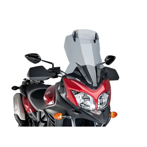 Bulle Puig Touring avec visière – Gris Ref : 6253H