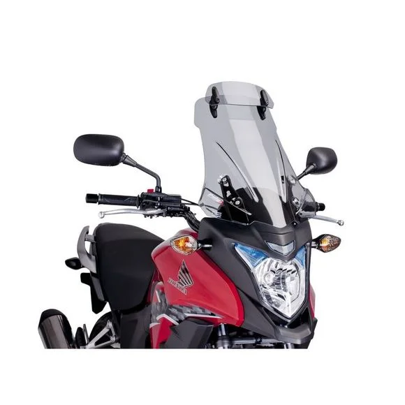 Bulle Puig Touring avec visière – Gris Ref : 6992H
