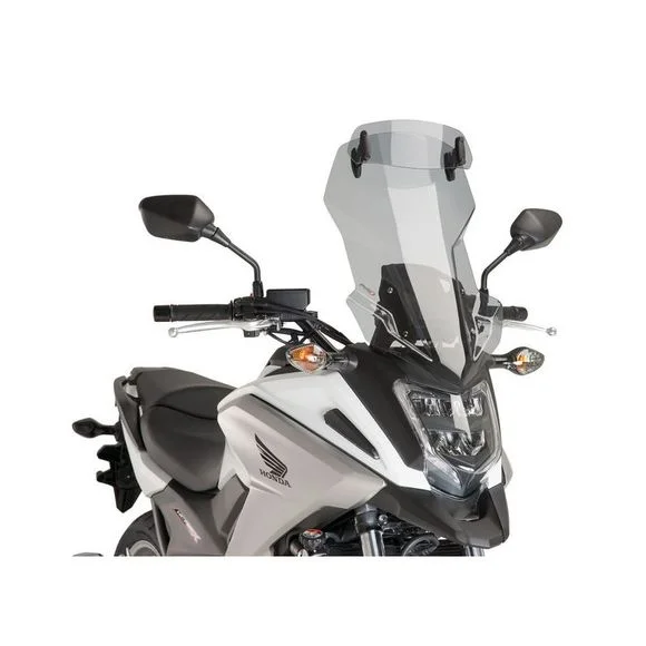 Bulle Puig Touring avec visière – Gris Ref : 8911H