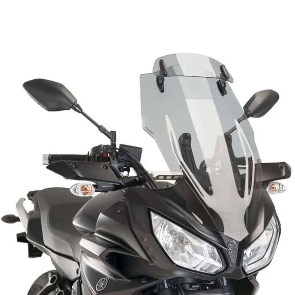 Bulle Puig Touring avec visière – Gris Ref : 9213H